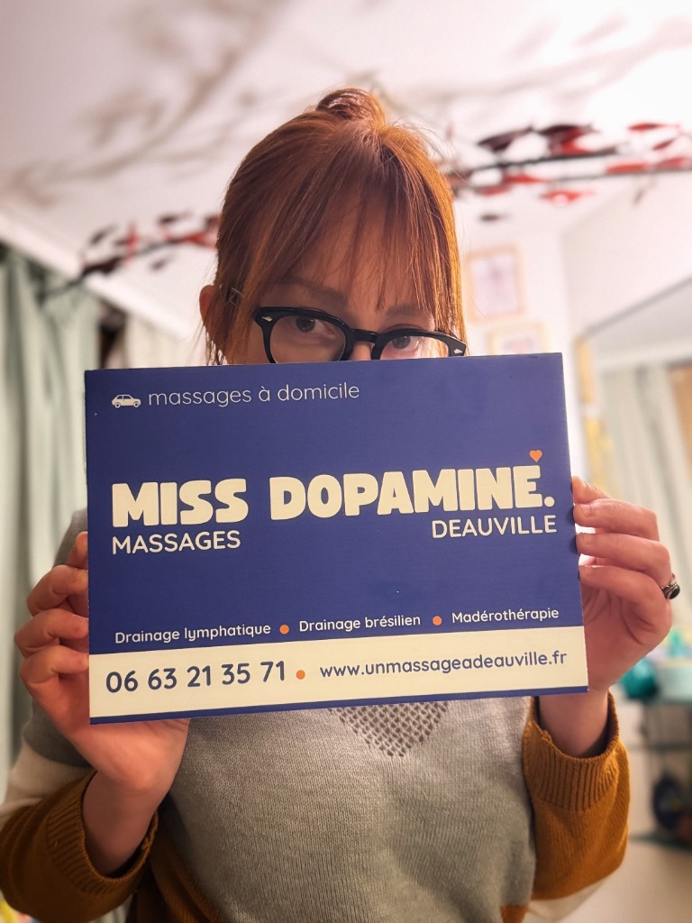 photo portrait Miss Dopamine massages