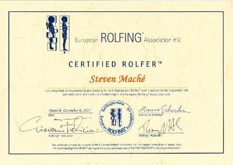 photo diplome Steven Maché