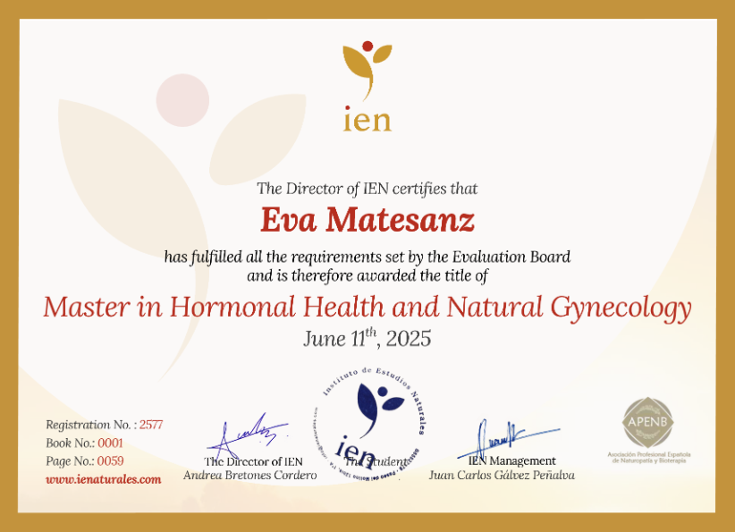 photo diplome Eva Matesanz 