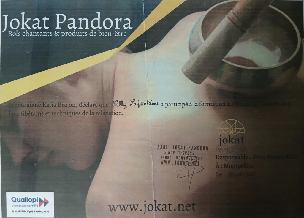 photo diplome Lafontaine nelly