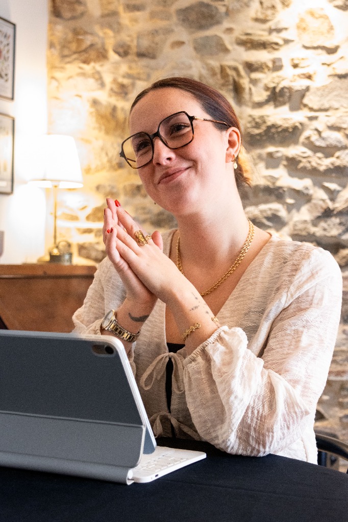 photo portrait Justine Candau Sophrologue