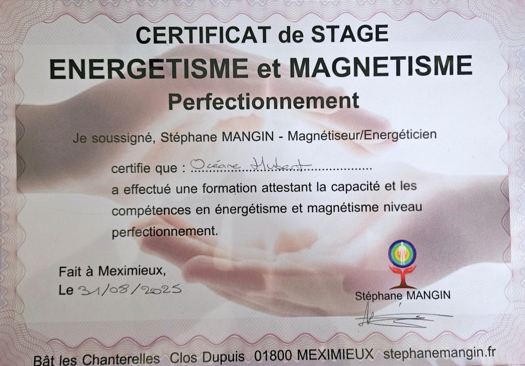 photo diplome Océane Hubert