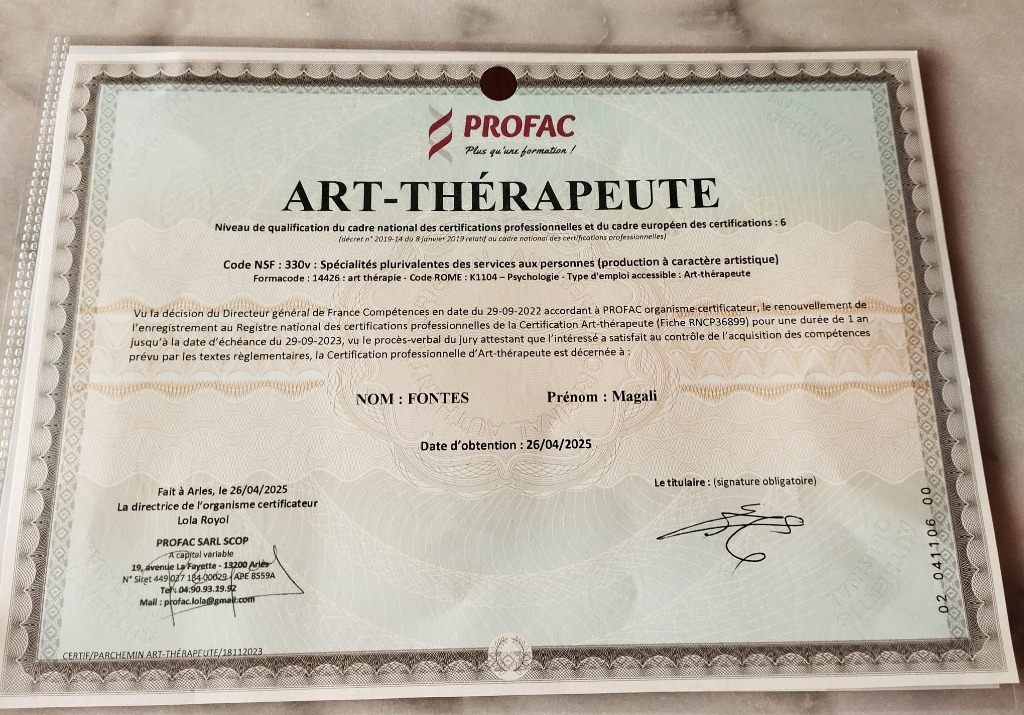 photo activite Magali FONTES