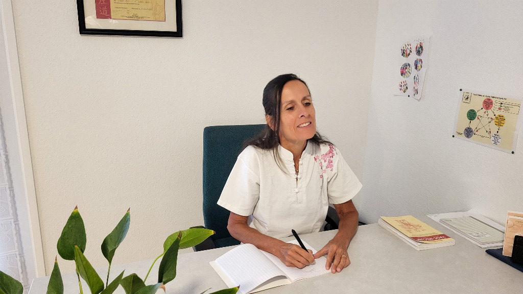 photo portrait Sandra VAUZELLE  TIYOWEH SHIATSU