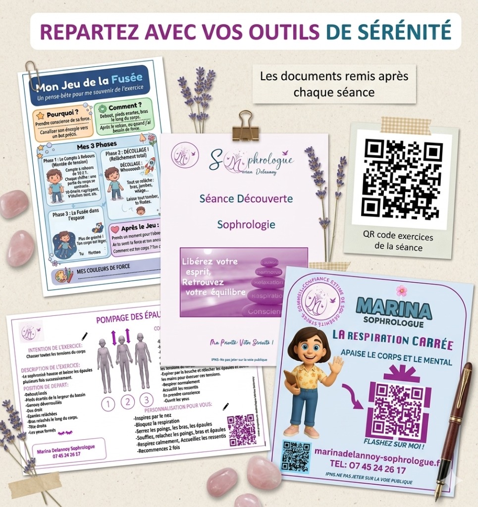 photo cabinet Marina Delannoy Sophrologue-RNCP à Domicile