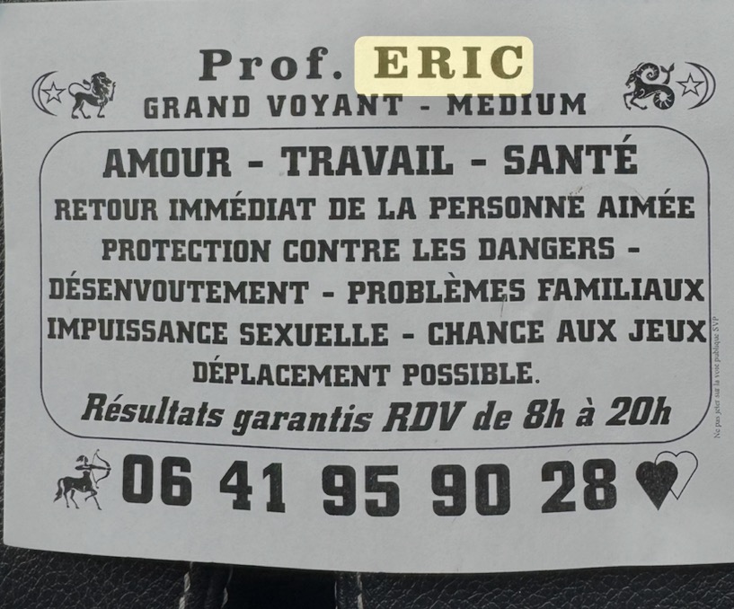 photo activite Eric