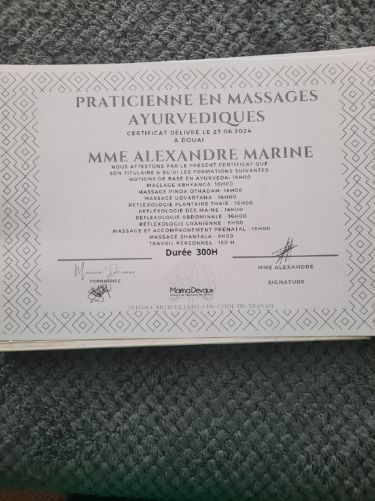 photo diplome Divine Estime