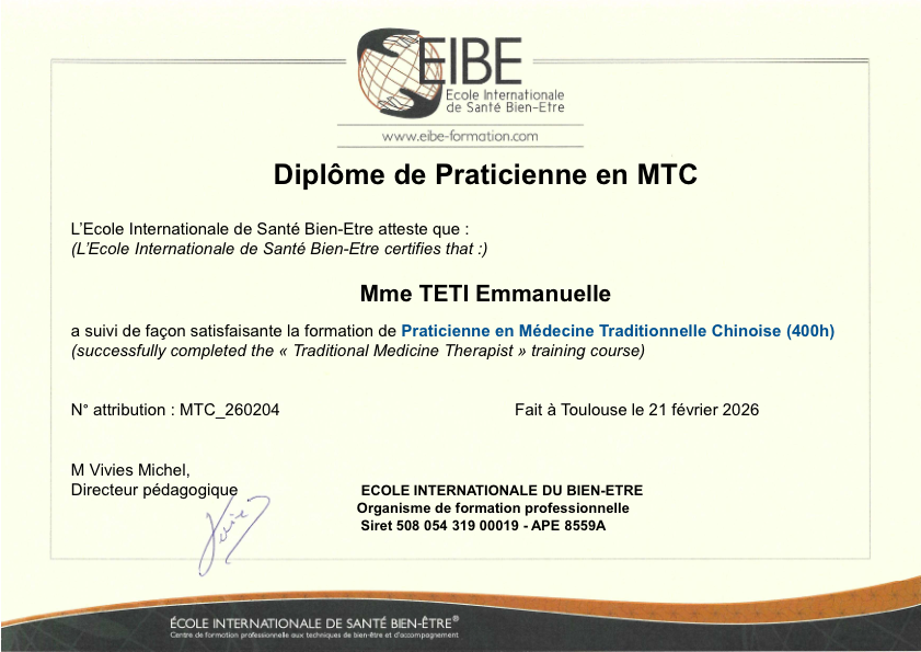 photo diplome Emmanuelle Téti 