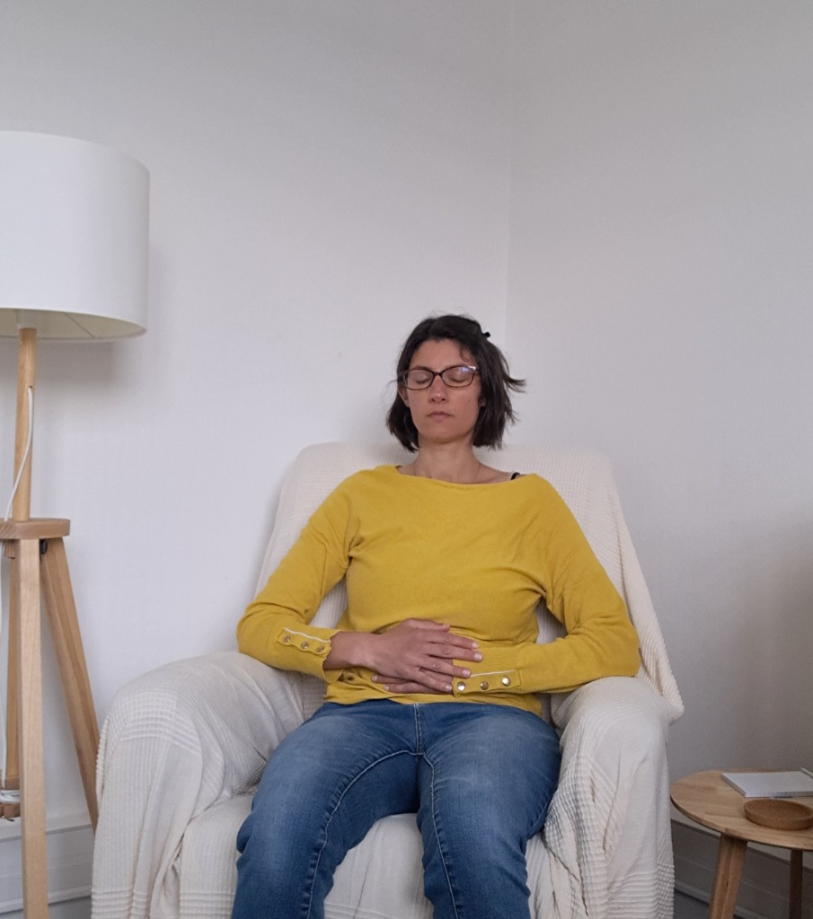 photo seance Hélène Pons Sophrocaycedienne EI