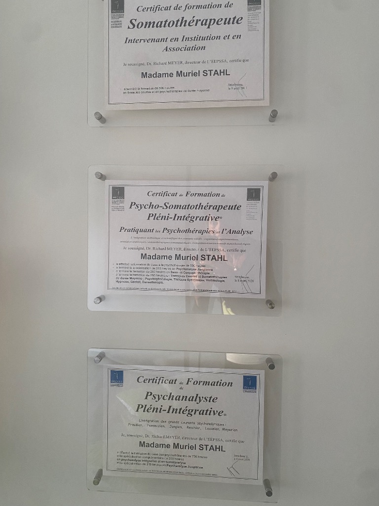 photo diplome Muriel Stahl 