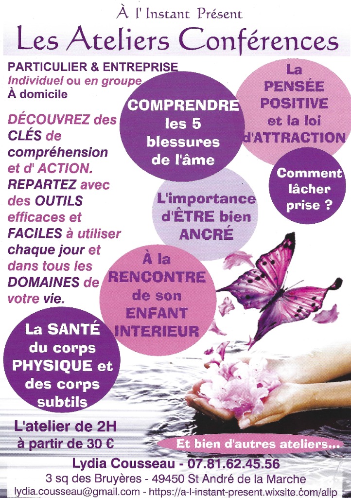 photo activite Lydia COUSSEAU