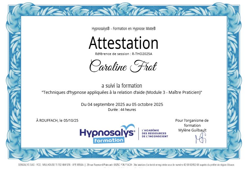 photo diplome Clés de sonJe