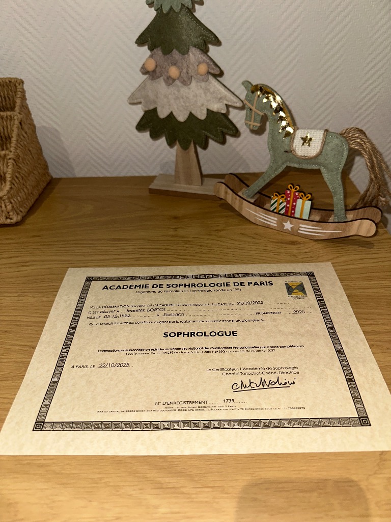 photo diplome Harmonie de soi