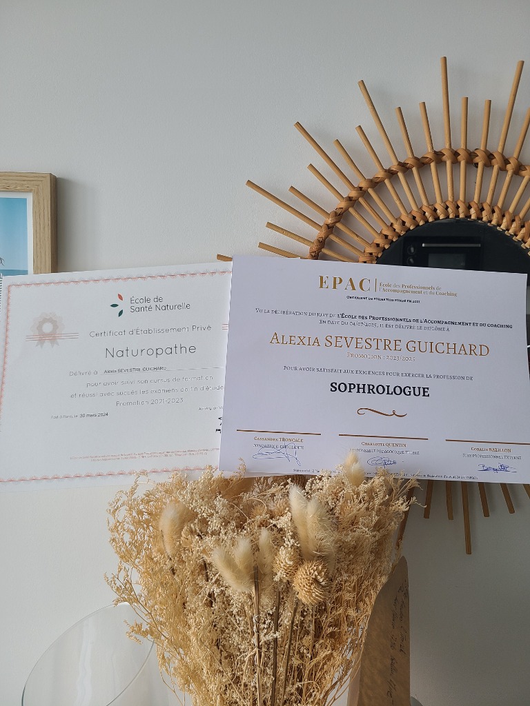 photo diplome Alexia Sevestre Guichard