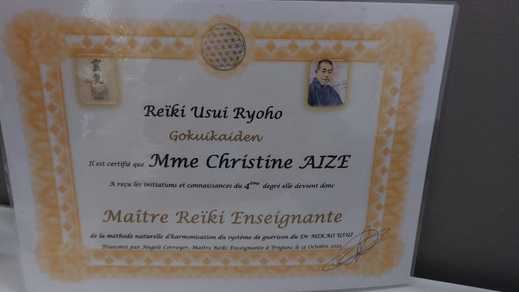 photo diplome Chris’Tal Énergies 