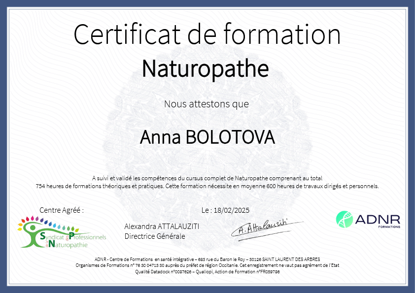 photo diplome Anna Bigay EI