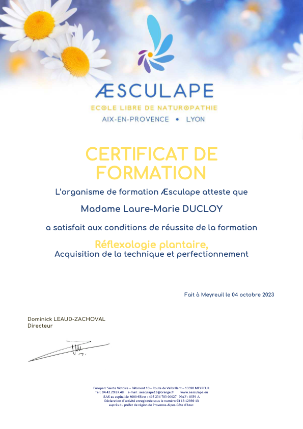 photo diplome Laure-Marie Ducloy 