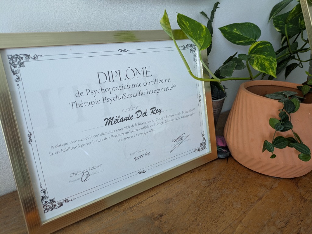 photo diplome Mélanie Del Rey