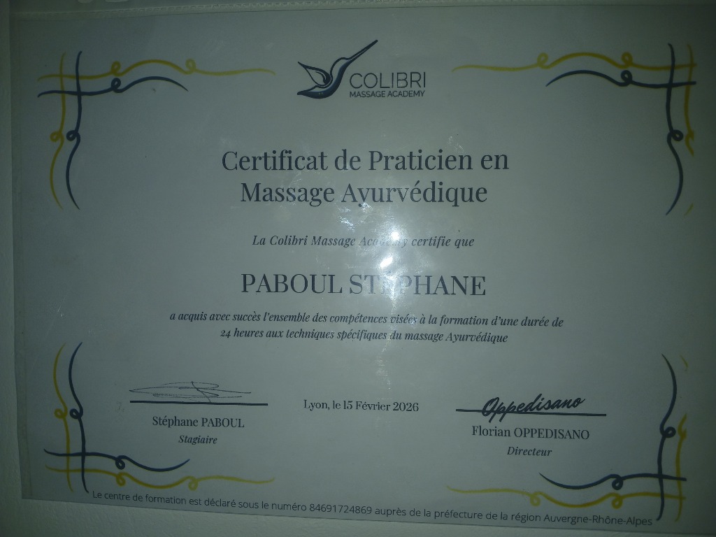 photo diplome Emotion Tantra