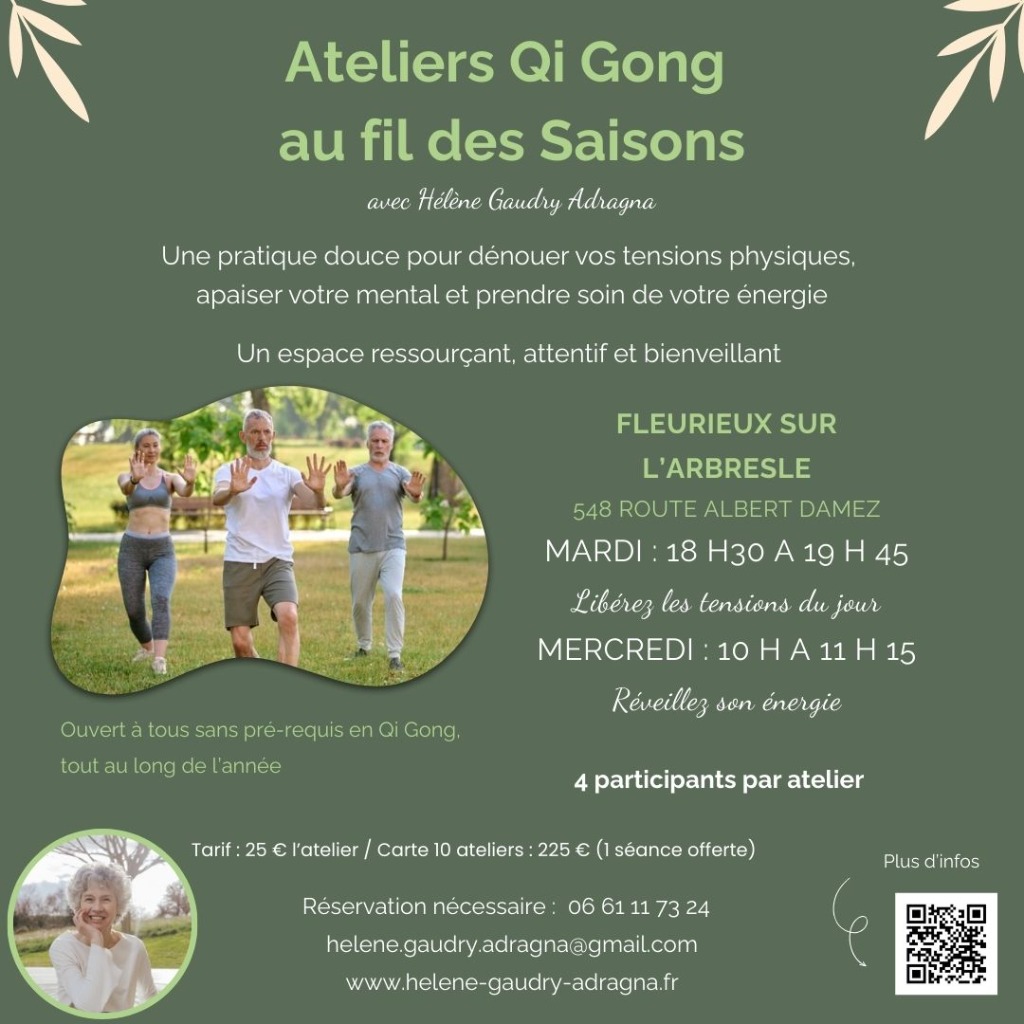 photo seance Hélène Gaudry Adragna - Qi Gong