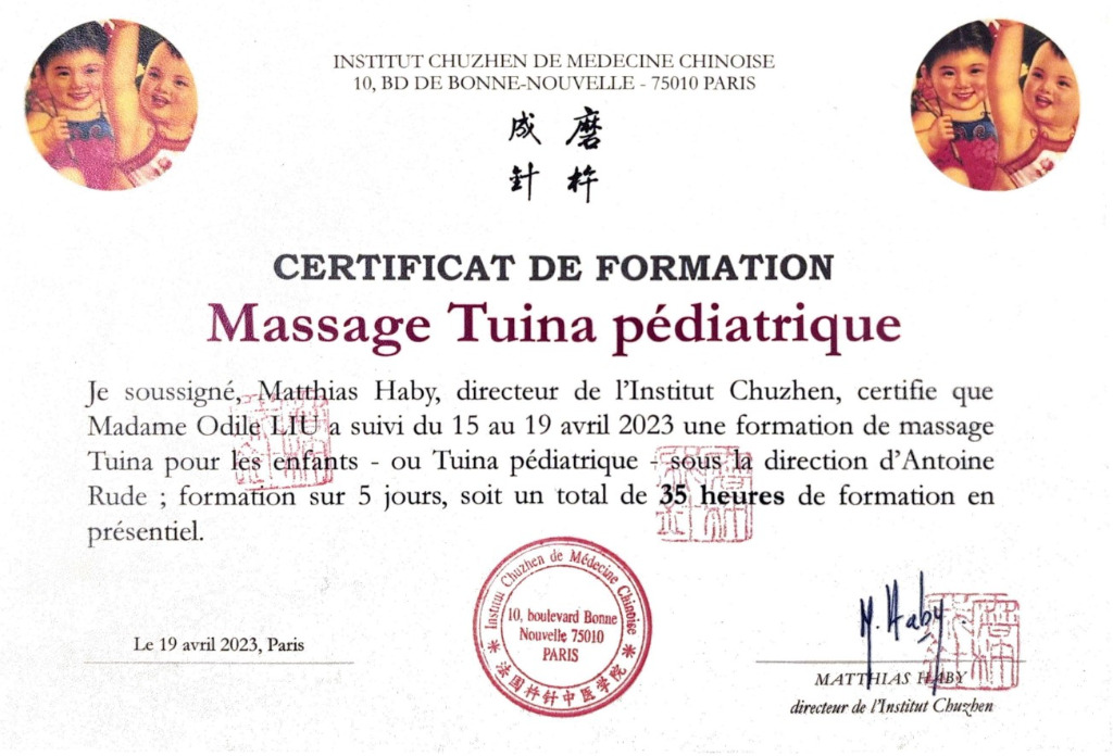 photo activite Odile Liu 