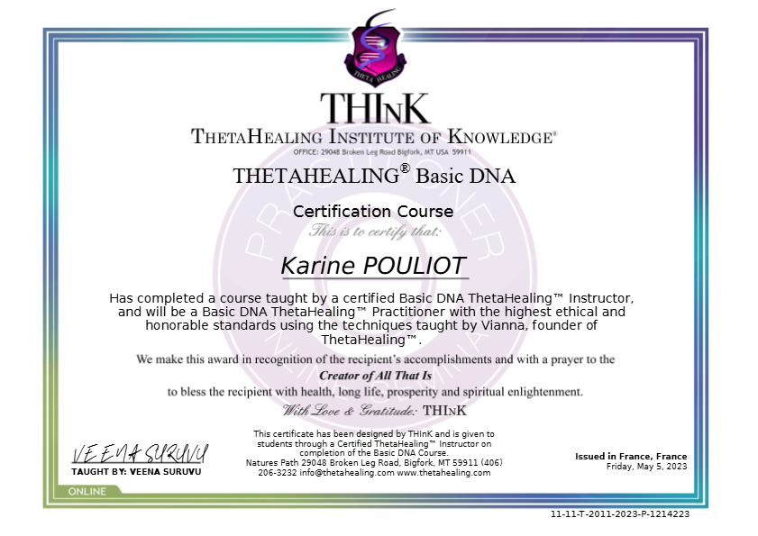 photo diplome Karine POULIOT