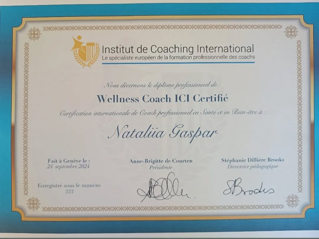 photo activite Nataliia Gaspar 