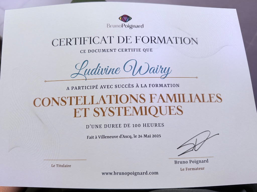 photo diplome Ludivine Wairy Odyssée Fémina