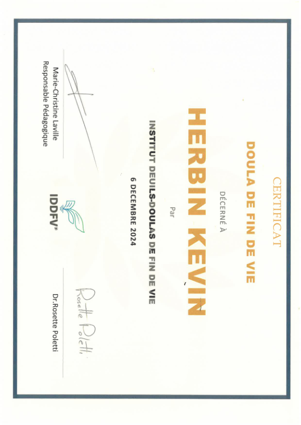 photo diplome Kévin