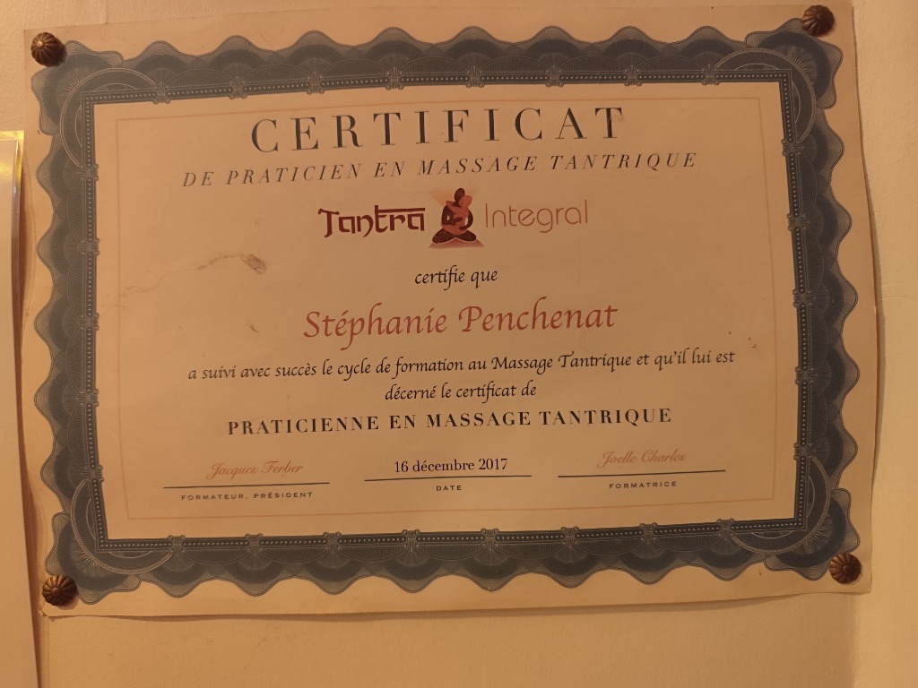 photo diplome Stéphanie PENCHENAT