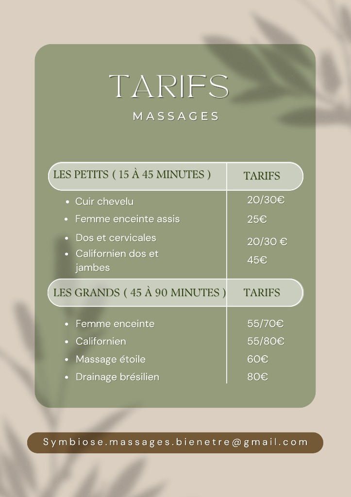 photo activite Symbiose massages et bien-être 