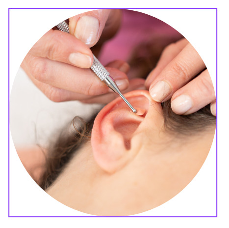 photo seance Naturopathie - auriculotherapie by Virginie 