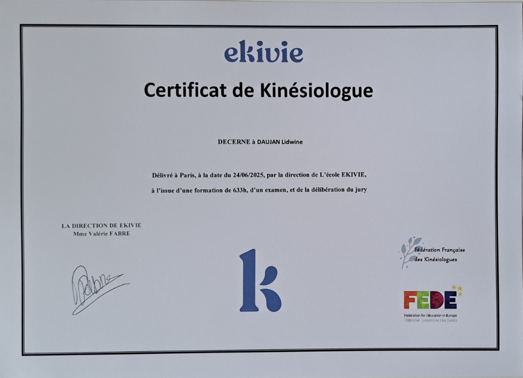 photo diplome Lidwine Duchatel