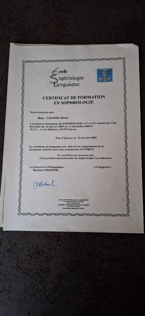 photo activite Marie Galtier