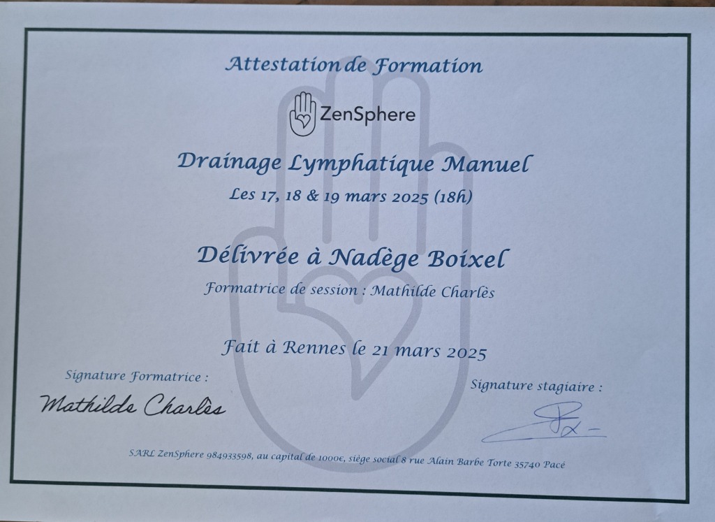 photo diplome Nadège BOIXEL