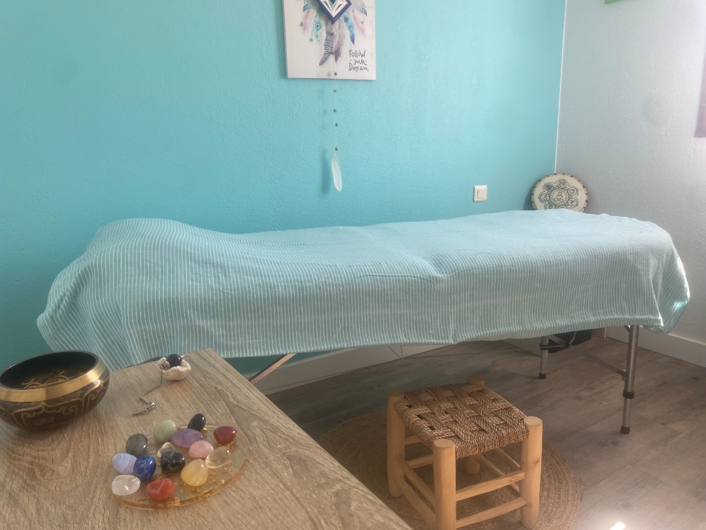 photo cabinet Florence magnétisme lithothérapie 