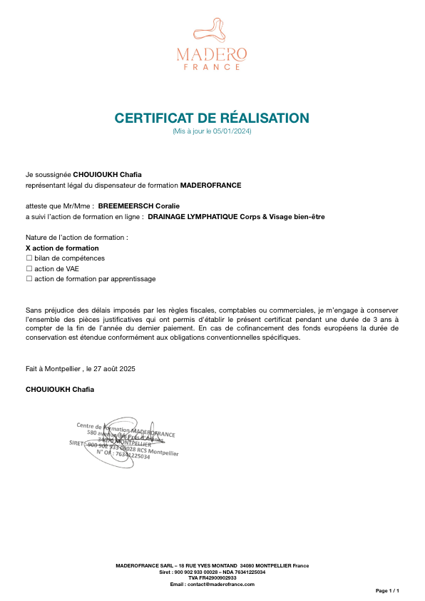 photo diplome Coralie Breemeersch