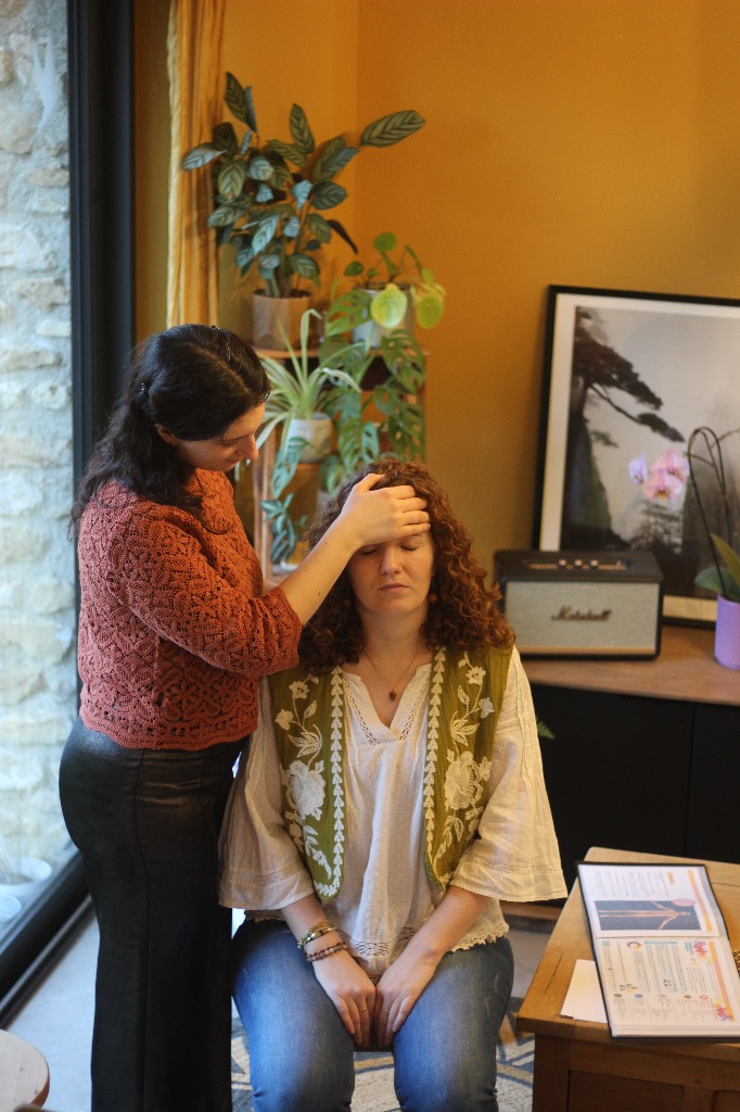 photo seance Diane PEREZ - Dkinésis Kinésiologue