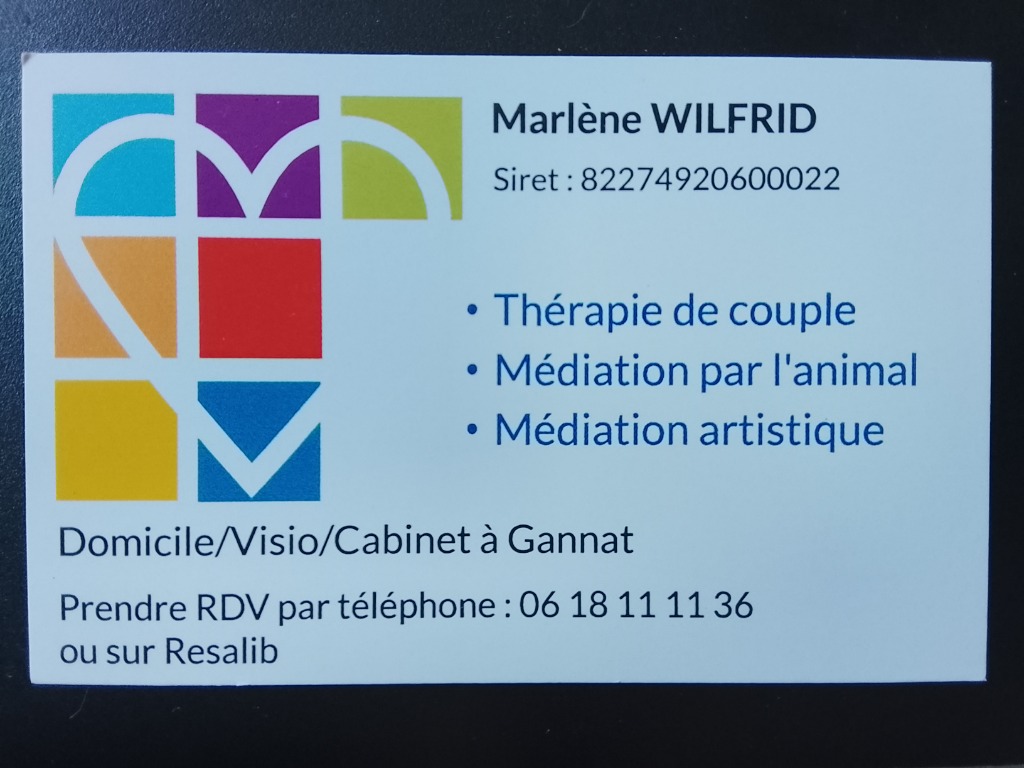 photo cabinet Marlène WILFRID