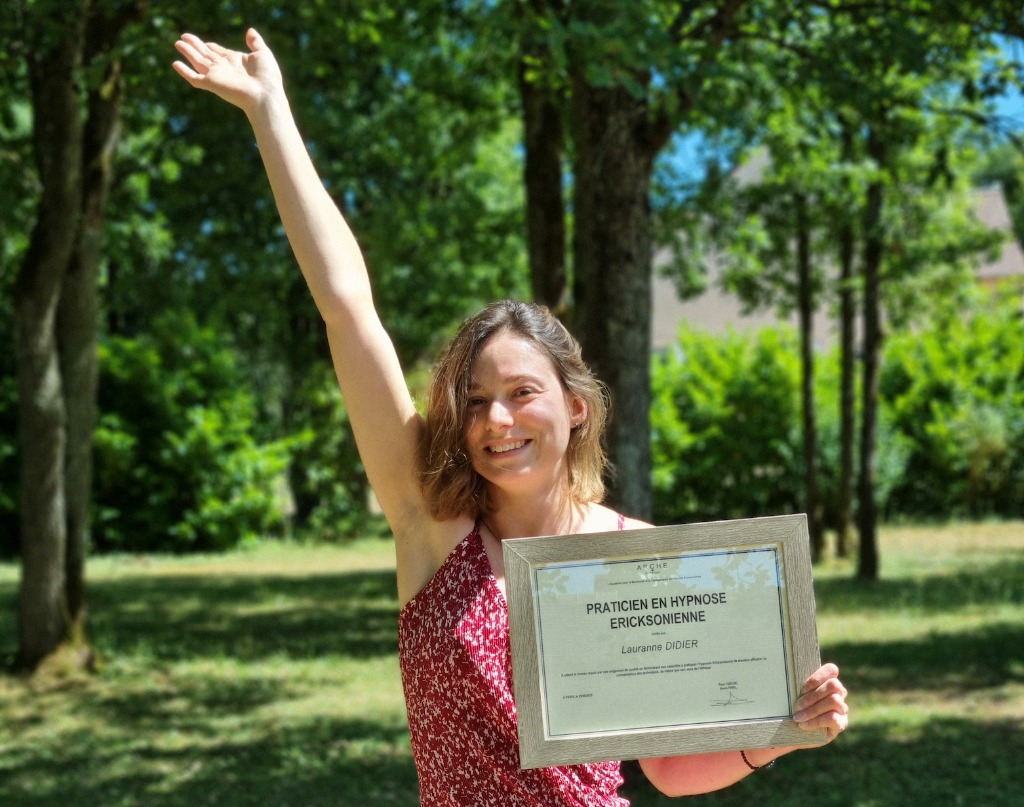 photo portrait Lauranne hypno