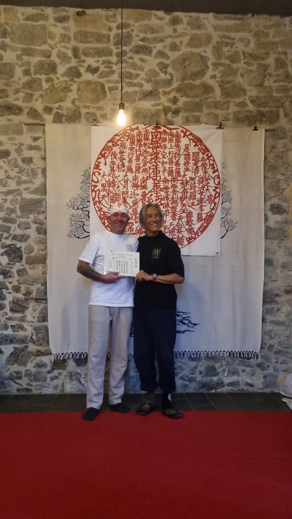 photo diplome Spiritualité Reiki - Gilles Duteil 