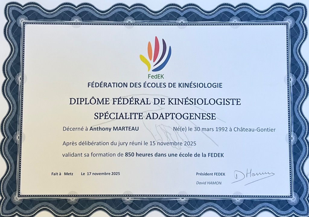 photo diplome Anthony Marteau