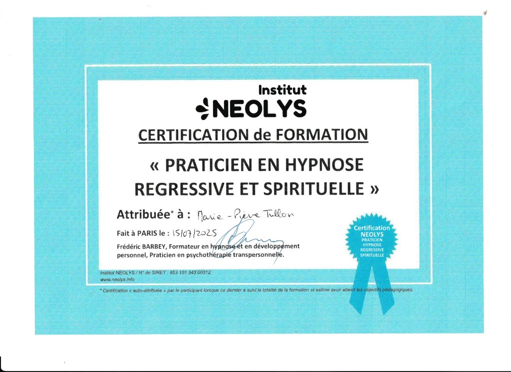 photo activite Marie-Pierre Trillon