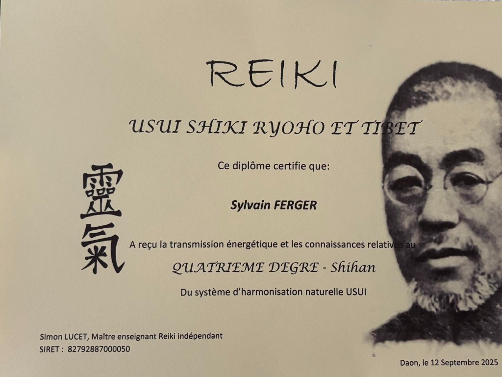 photo diplome FERGER Sylvain