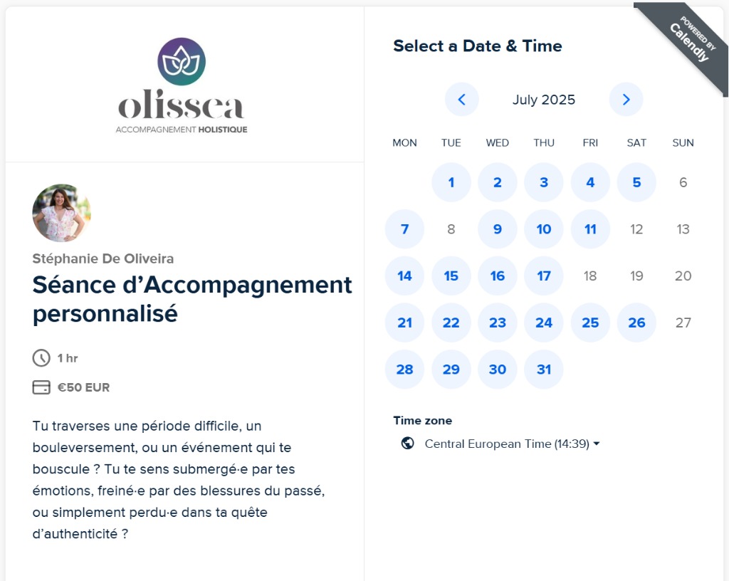 photo seance Stéphanie De Oliveira