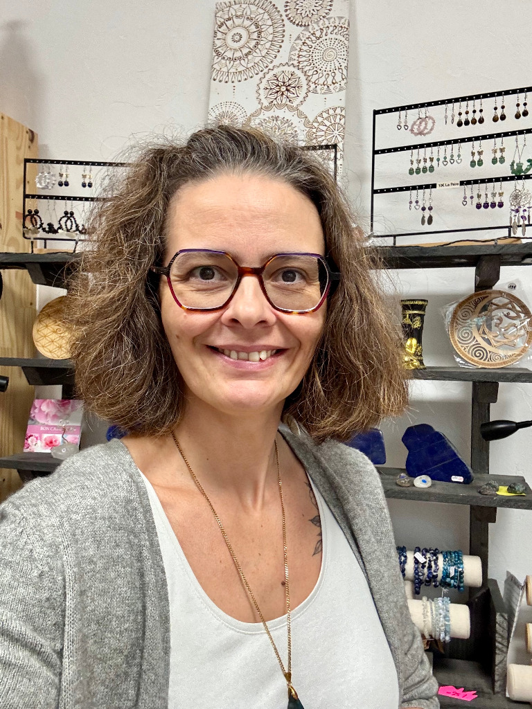 photo portrait Virginie CARRERE - Cristal de Roche 