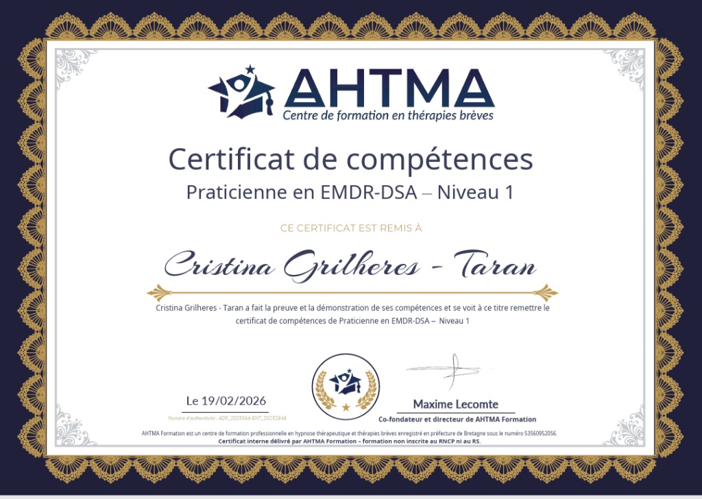 photo activite Cristina Grilheres-Taran, "Les soins de Cristina"