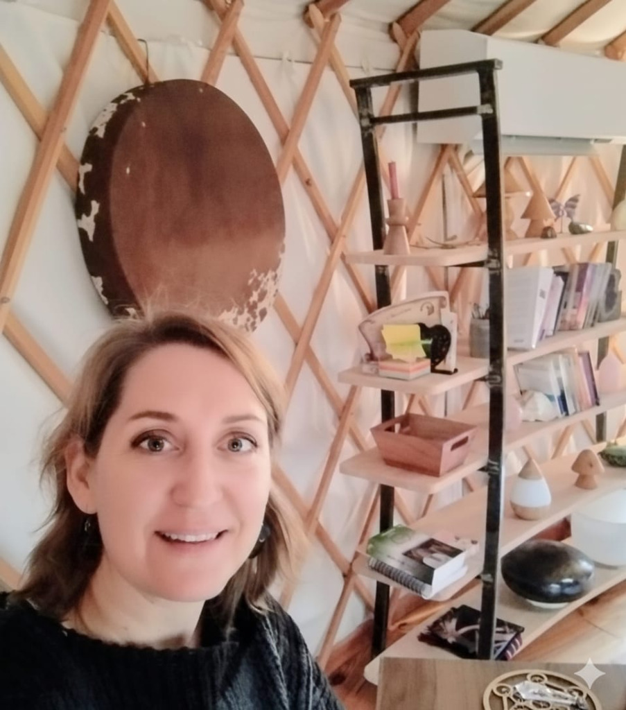 photo portrait Cristina Grilheres-Taran, "Les soins de Cristina"