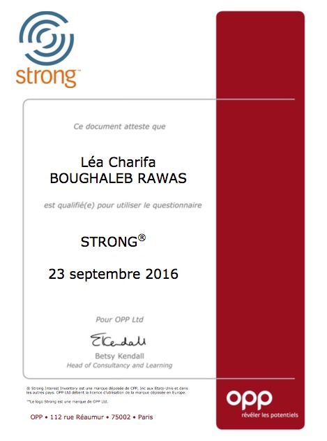 photo activite Charifa Léa BOUGHALEB