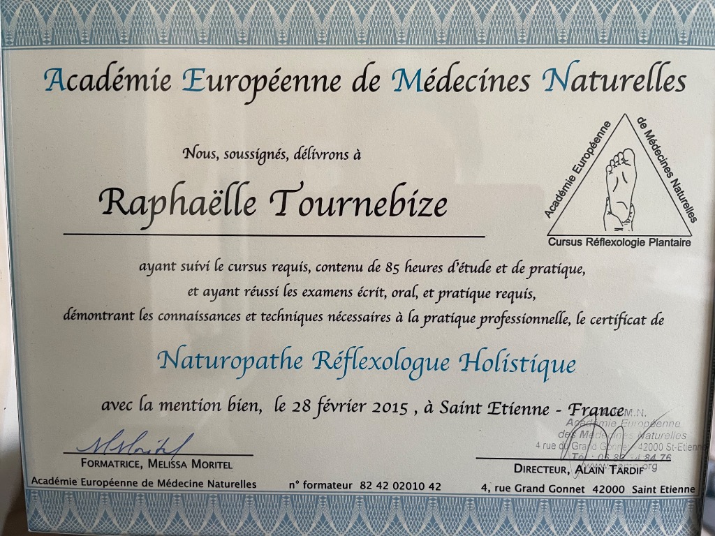 photo diplome Raphaëlle TOURNEBIZE
